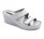Leon Comfort női papucs - 1004 feher-bak