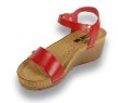 Leon Comfort női szandál - 1015 Red