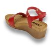 Leon Comfort női szandál - 1015 Red