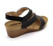 Leon Comfort női szandál - 1020 Fekete