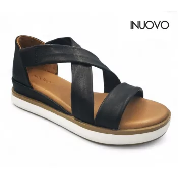 Inuovo női szandál - 113012 Black 25