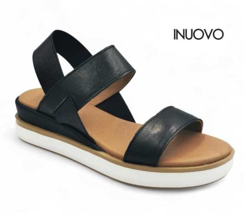 Inuovo női szandál - 113013 Black 25