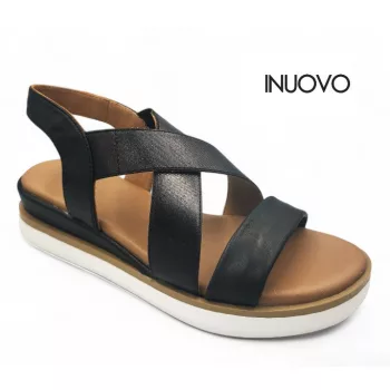 Inuovo női szandál - 113015 Black 25