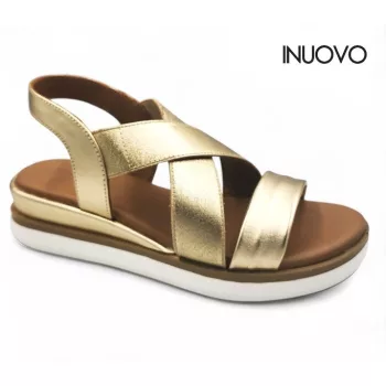 Inuovo női szandál - 113015 Gold 25