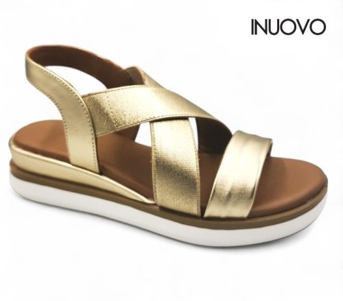 Inuovo női szandál - 113015 Gold 25