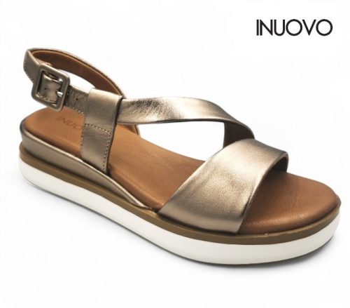 Inuovo női szandál - 113060 Metal-ash