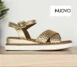Inuovo női szandál - 113065 Gold