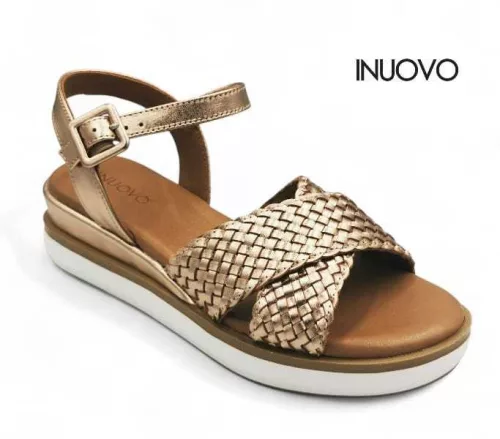 Inuovo női szandál - 113065 Metal-rose