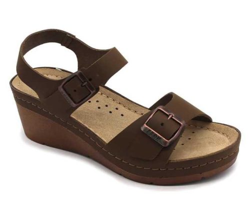 Leon Comfort női szandál - 1130 barna