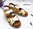 Inuovo női szandál - 113117 Gold