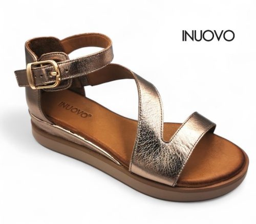 Inuovo női szandál - 113119 Metal-ash