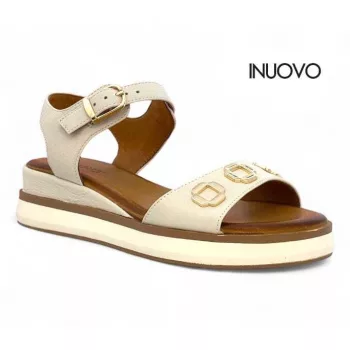 Inuovo női szandál - 113125 Crema