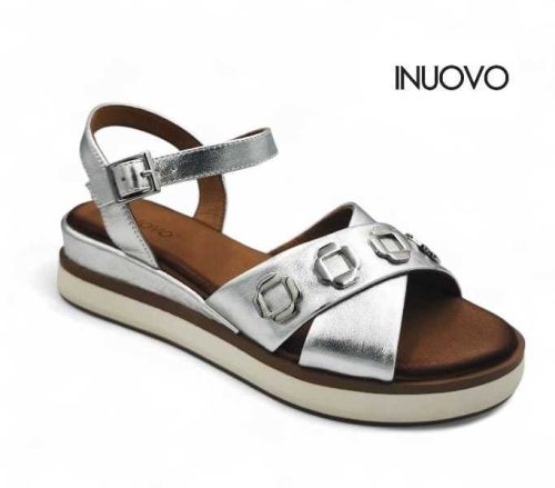 Inuovo női szandál - 113126 Silver
