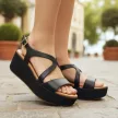 Inuovo női szandál - 123106 Black