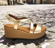 Inuovo női szandál - 123106 Gold