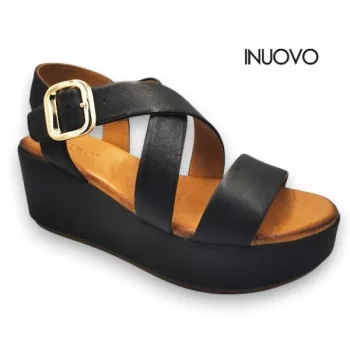 Inuovo női szandál - 123107 Black