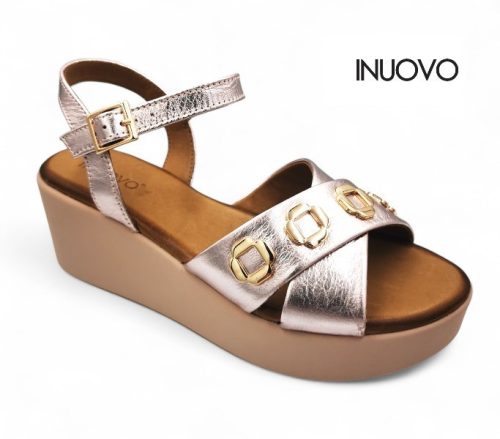 Inuovo női szandál - 123127 Metal-rose