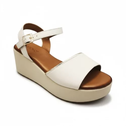 Inuovo női szandál - 123132 Crema