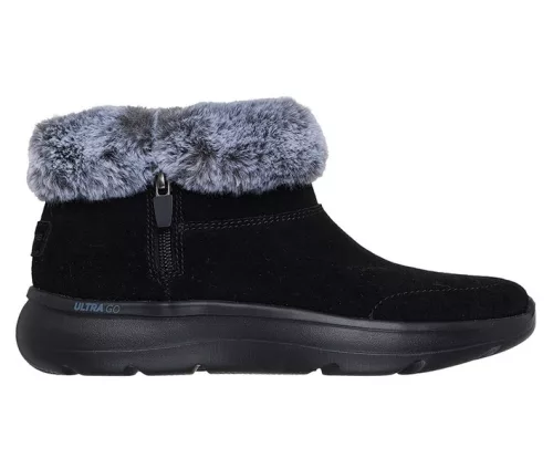 Skechers női bokacsizma - 144848-BKGY