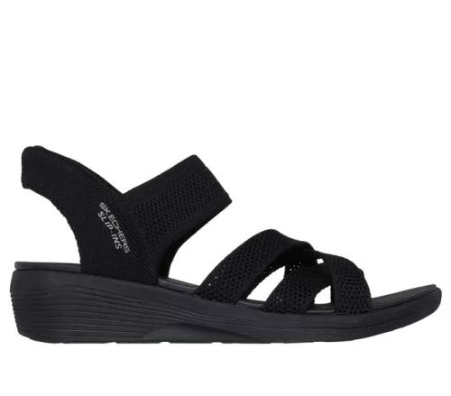 Skechers női szandál - 163524-BBK
