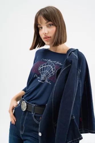 Budmil női póló - vékony hosszú ujjú felso - 20550020-002