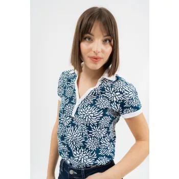 Budmil női póló - galléros póló - 20730272-001