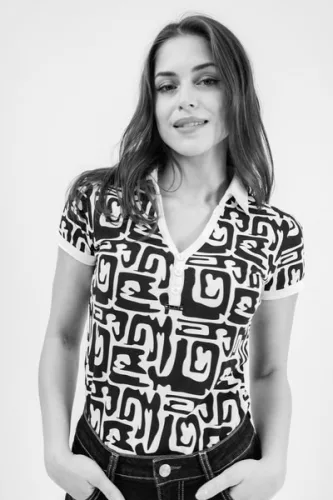 Budmil női póló - galléros póló - 20730272-002