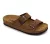 Leon Comfort női papucs - 4010 Barna-velur