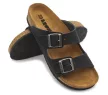 Leon Comfort női papucs - 4010 Fekete-bak