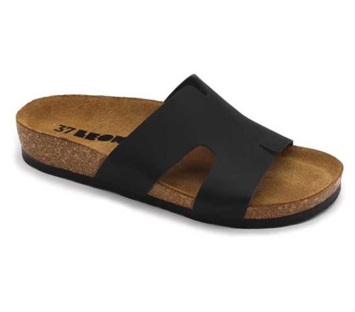 Leon Comfort női papucs - 4054 fekete