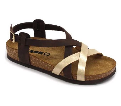 Leon Comfort női szandál - 4305 barna