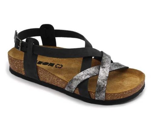 Leon Comfort női szandál - 4305 fekete