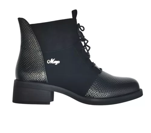 Mayo Chix Női bokacsizma - 5207 Black