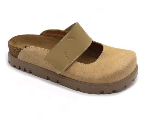Leon Comfort női papucs - 6002 bezs