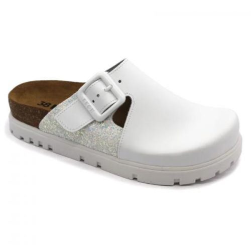 Leon Comfort női papucs - 6005 feher