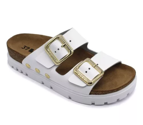Leon Comfort női papucs - 6010 Feher