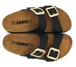 Leon Comfort női papucs - 6010 Fekete