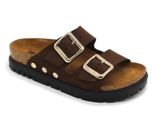 Leon Comfort női papucs - 6011 barna