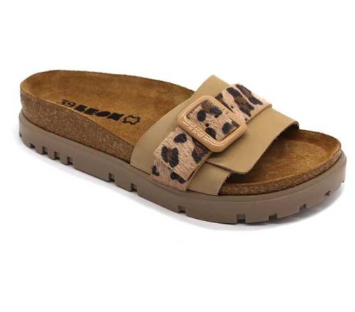 Leon Comfort női papucs - 6022 bezs