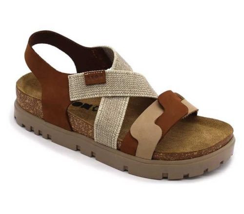 Leon Comfort női szandál - 6301 barna