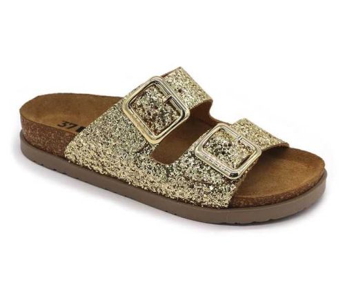 Leon Comfort női papucs - 7011 arany
