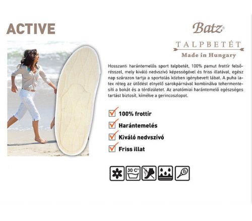 Batz talp betét unisex Talpbetét - 900 Active