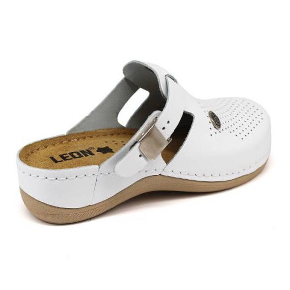 Leon Comfort női papucs - 900 Fehér
