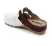 Leon Comfort női papucs - 901 Fehér/Piros
