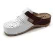 Leon Comfort női papucs - 901 Fehér/Piros