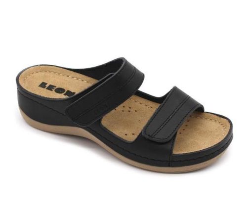 Leon Comfort női papucs - 907 Fekete