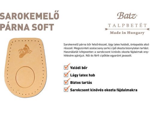 Batz talp betét unisex Talpbetét - 965 Sarok ps