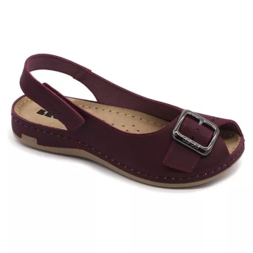 Leon Comfort női szandál - 968 bordo