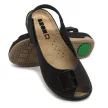 Leon Comfort női szandál - 968 fekete
