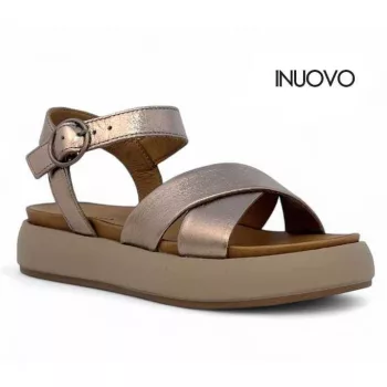 Inuovo női szandál - A96004 Metal-ash